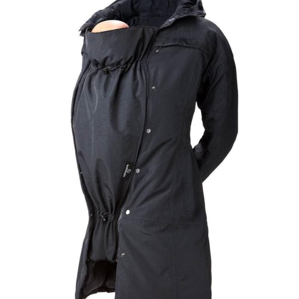 Women's Black maternity Coat extender by Kokoala.